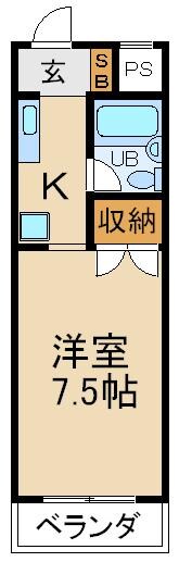 物件間取画像