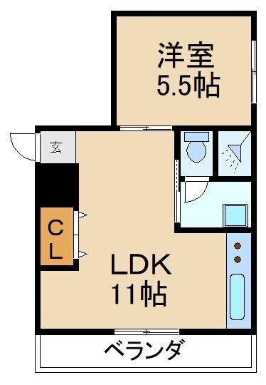 リベラル都丘の物件間取画像