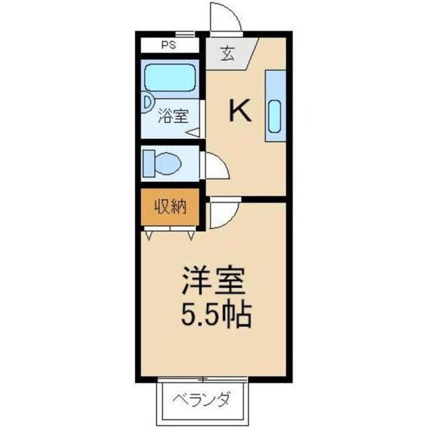 物件間取画像