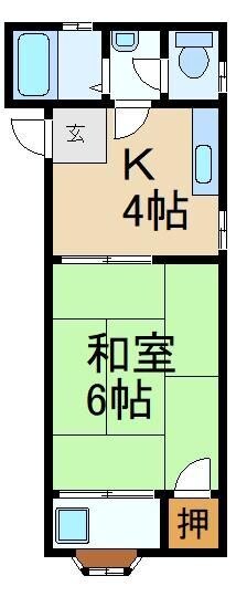物件間取画像