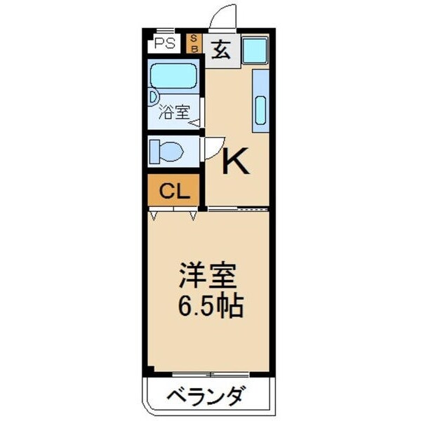 リバーサイド西牧野の物件間取画像