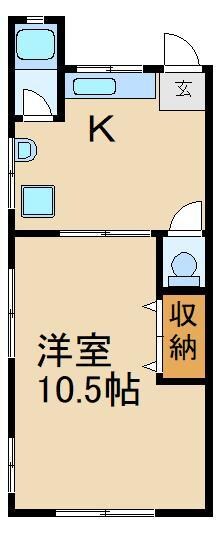 物件間取画像