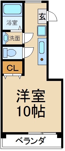 カーサ・ルチア宮之阪の物件間取画像