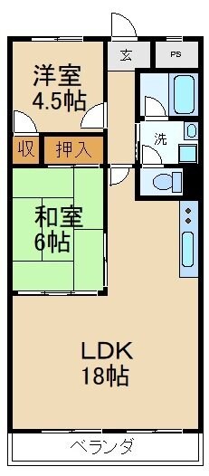 物件間取画像