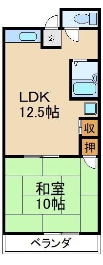 物件間取画像
