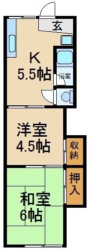 物件間取画像