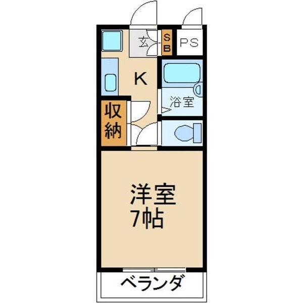 物件間取画像