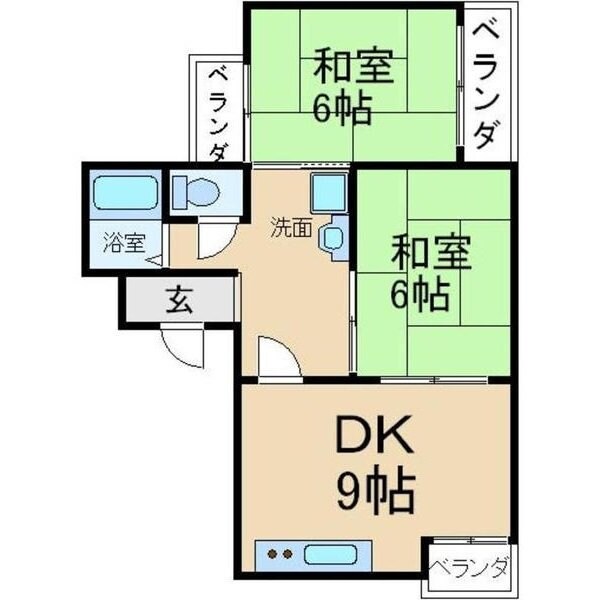 物件間取画像