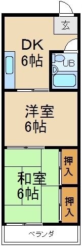 物件間取画像