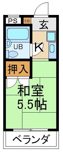 物件間取画像