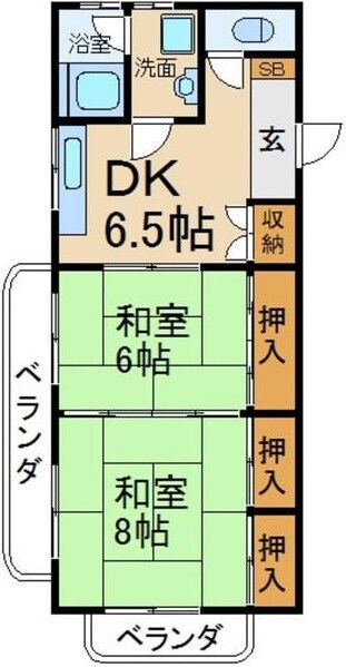 物件間取画像