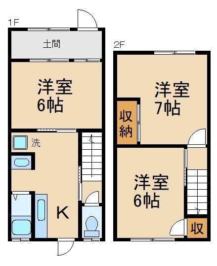 物件間取画像