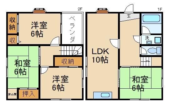 物件間取画像