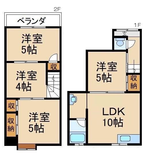 物件間取画像