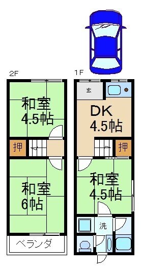 物件間取画像