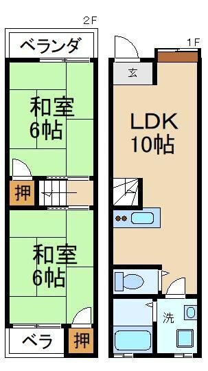 物件間取画像