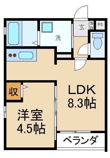 プライムキューブの物件間取画像