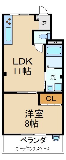 ＤＭハイツ松丘の物件間取画像