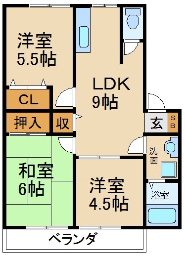 ハイランド栄の物件間取画像