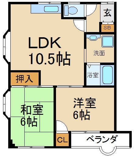 フォレスト境橋の物件間取画像