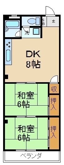 物件間取画像