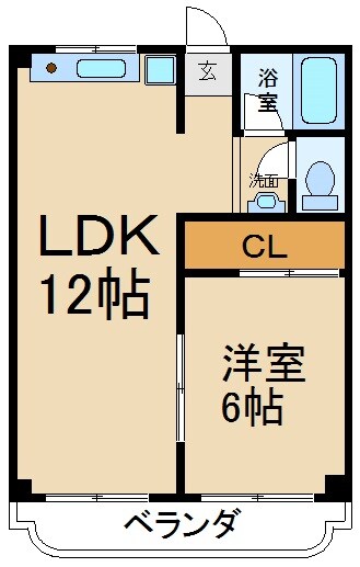 物件間取画像