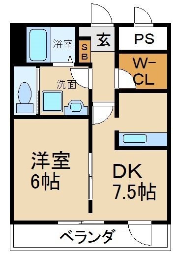 レオンズビルの物件間取画像