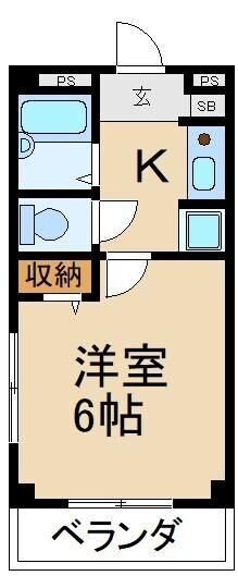 物件間取画像