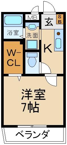 ビラージュドゥカルムの物件間取画像