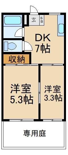 物件間取画像