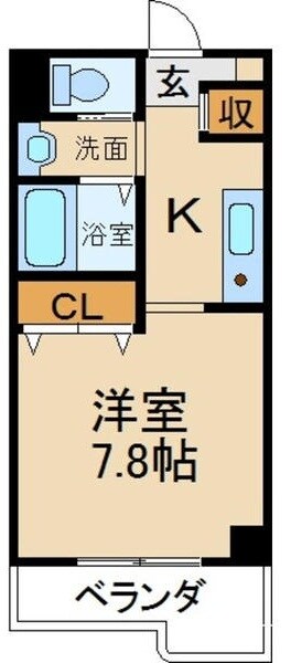 リヴィックスマンションの物件間取画像