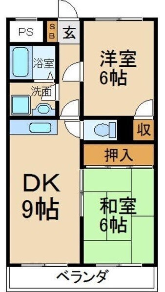 物件間取画像