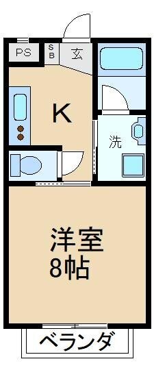 物件間取画像