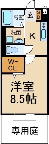 物件間取画像