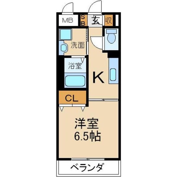 Ｓｕｎ　Ｂｅｌｌ＆寝屋川の物件間取画像