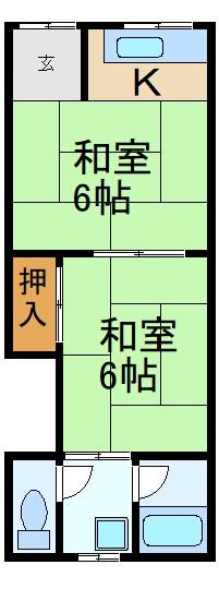 物件間取画像