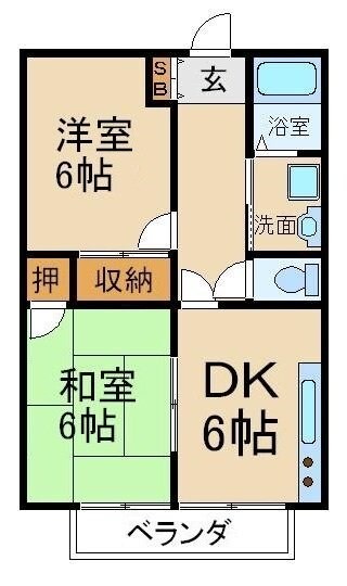 物件間取画像