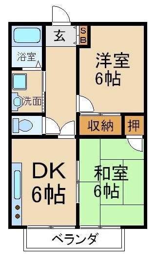 物件間取画像