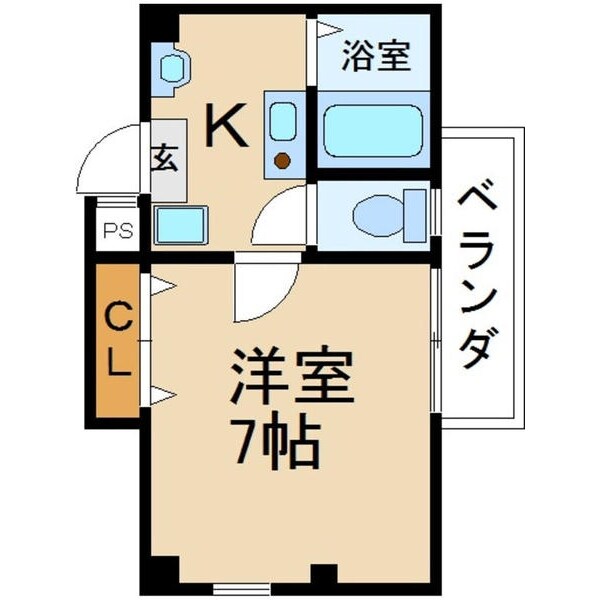 ウーロ桜木町の物件間取画像