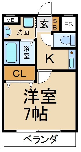 レイナソレアードの物件間取画像