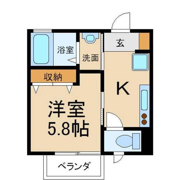 シャーメゾン松屋町の物件間取画像