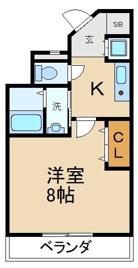 リヴィックスマンションの物件間取画像