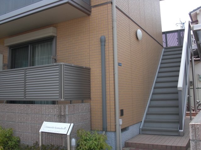 クレメンテカミダＢ棟の物件外観写真