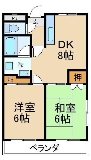 パレ音羽の物件間取画像