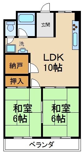 物件間取画像