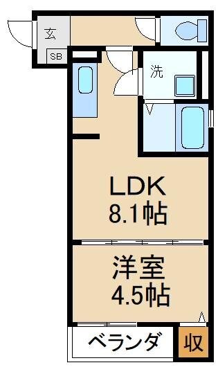 物件間取画像