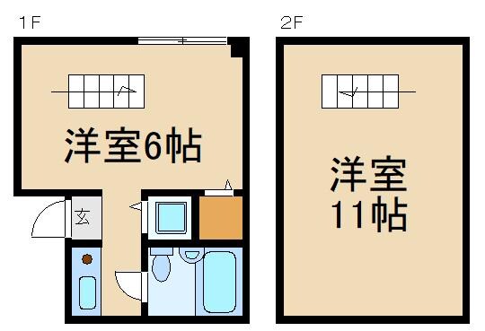 物件間取画像