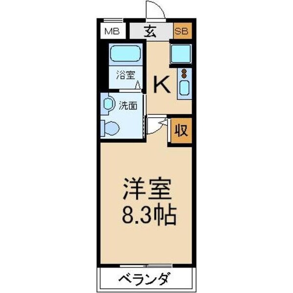 物件間取画像