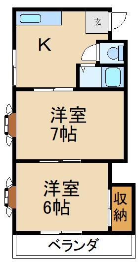 物件間取画像