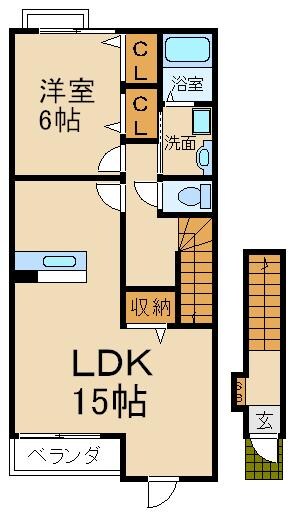 リブ・シンヴィレッジⅠの物件間取画像